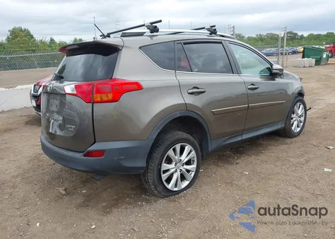 2014 Toyota Rav4 Limited z USA, uszkodzony, nr VIN 2T3DFREV4EW213691